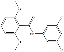 N-(3,5-dichlorophenyl)-2,6-dimethoxybenzamide Struktur