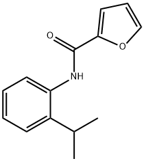 N-(2-isopropylphenyl)-2-furamide Struktur