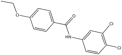 N-(3,4-dichlorophenyl)-4-ethoxybenzamide Struktur