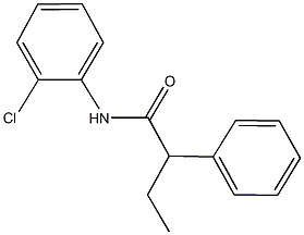 N-(2-chlorophenyl)-2-phenylbutanamide Struktur