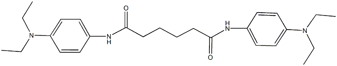 N~1~,N~6~-bis[4-(diethylamino)phenyl]hexanediamide Struktur