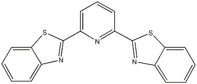 2-[6-(1,3-benzothiazol-2-yl)-2-pyridinyl]-1,3-benzothiazole Struktur