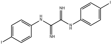 N'~1~,N'~2~-bis(4-iodophenyl)ethanediimidamide Struktur