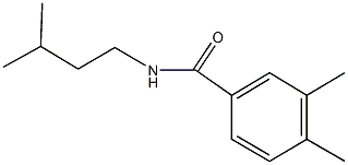 N-isopentyl-3,4-dimethylbenzamide Struktur