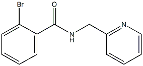 2-bromo-N-(2-pyridinylmethyl)benzamide Struktur