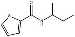 N-(sec-butyl)-2-thiophenecarboxamide Struktur