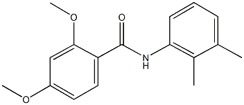 N-(2,3-dimethylphenyl)-2,4-dimethoxybenzamide Struktur