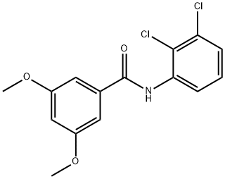 N-(2,3-dichlorophenyl)-3,5-dimethoxybenzamide Struktur