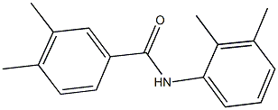 N-(2,3-dimethylphenyl)-3,4-dimethylbenzamide Struktur