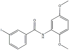 N-(2,5-dimethoxyphenyl)-3-iodobenzamide Struktur