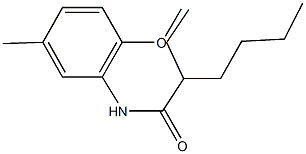 2-ethyl-N-(2-methoxy-5-methylphenyl)hexanamide Struktur