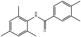 N-mesityl-3,4-dimethylbenzamide Struktur