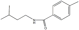 N-isopentyl-4-methylbenzamide Struktur