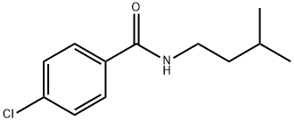 4-chloro-N-isopentylbenzamide Struktur