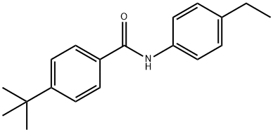 4-tert-butyl-N-(4-ethylphenyl)benzamide Struktur