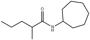 N-cycloheptyl-2-methylpentanamide Struktur