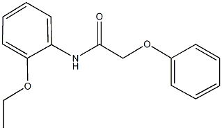 N-(2-ethoxyphenyl)-2-phenoxyacetamide Struktur