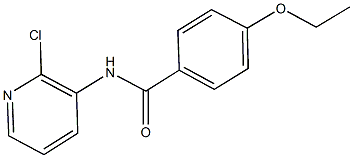 N-(2-chloro-3-pyridinyl)-4-ethoxybenzamide Struktur