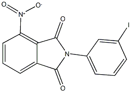 4-nitro-2-(3-iodophenyl)-1H-isoindole-1,3(2H)-dione Struktur