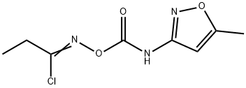 N-({[(5-methyl-3-isoxazolyl)amino]carbonyl}oxy)propanimidoyl chloride Struktur