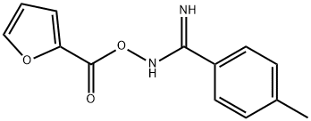 N'-(2-furoyloxy)-4-methylbenzenecarboximidamide Struktur