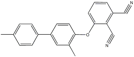 3-[(3,4'-dimethyl[1,1'-biphenyl]-4-yl)oxy]phthalonitrile Struktur