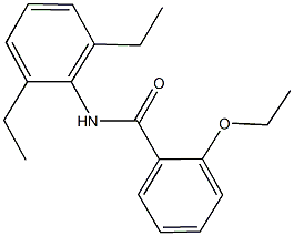 N-(2,6-diethylphenyl)-2-ethoxybenzamide Struktur