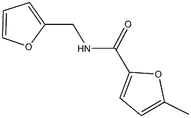 N-(2-furylmethyl)-5-methyl-2-furamide Struktur