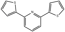 2,6-di(2-thienyl)pyridine Struktur