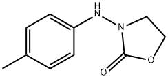 3-(4-toluidino)-1,3-oxazolidin-2-one Struktur