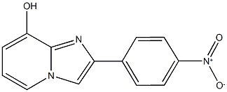 2-{4-nitrophenyl}imidazo[1,2-a]pyridin-8-ol Struktur