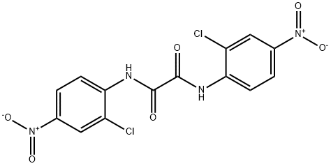 N~1~,N~2~-bis{2-chloro-4-nitrophenyl}ethanediamide Struktur