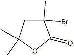 3-bromo-3,5,5-trimethyldihydro-2(3H)-furanone Struktur