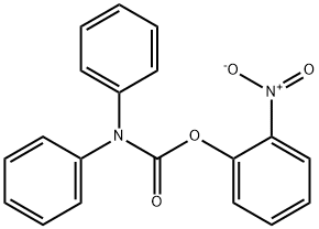 2-nitrophenyl diphenylcarbamate Struktur