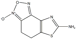 4,5-dihydro[1,3]thiazolo[4,5-e][2,1,3]benzoxadiazol-7-amine 3-oxide Struktur