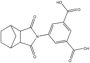 5-(3,5-dioxo-4-azatricyclo[5.2.1.0~2,6~]dec-4-yl)isophthalic acid Struktur