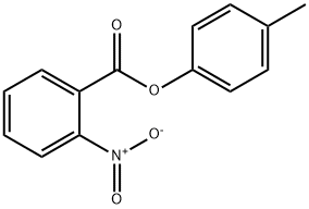 4-methylphenyl 2-nitrobenzoate Struktur