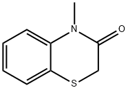 4-methyl-2H-1,4-benzothiazin-3(4H)-one Struktur