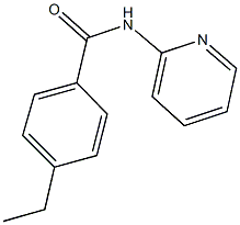 4-ethyl-N-(2-pyridinyl)benzamide Struktur