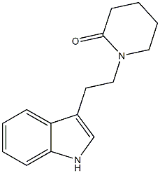 1-[2-(1H-indol-3-yl)ethyl]-2-piperidinone