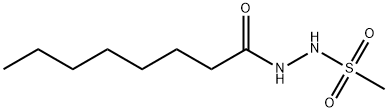 N'-octanoylmethanesulfonohydrazide Struktur