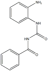 N-(2-aminophenyl)-N'-benzoylurea Struktur