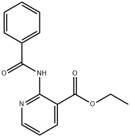 ethyl 2-(benzoylamino)nicotinate Struktur