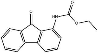 ethyl 9-oxo-9H-fluoren-1-ylcarbamate Struktur