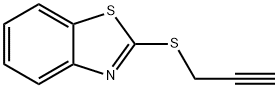 Benzothiazole, 2-(2-propynylthio)- (6CI,9CI) Struktur