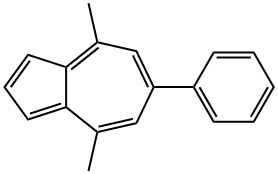 4,8-dimethyl-6-phenylazulene Struktur