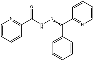 N'-[phenyl(2-pyridinyl)methylene]-2-pyridinecarbohydrazide Struktur