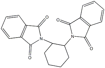 2-[2-(1,3-dioxo-1,3-dihydro-2H-isoindol-2-yl)cyclohexyl]-1H-isoindole-1,3(2H)-dione Struktur