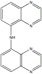 N,N-di(5-quinoxalinyl)amine Struktur