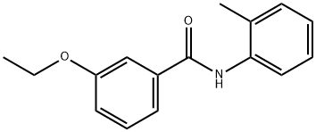 3-ethoxy-N-(2-methylphenyl)benzamide Struktur